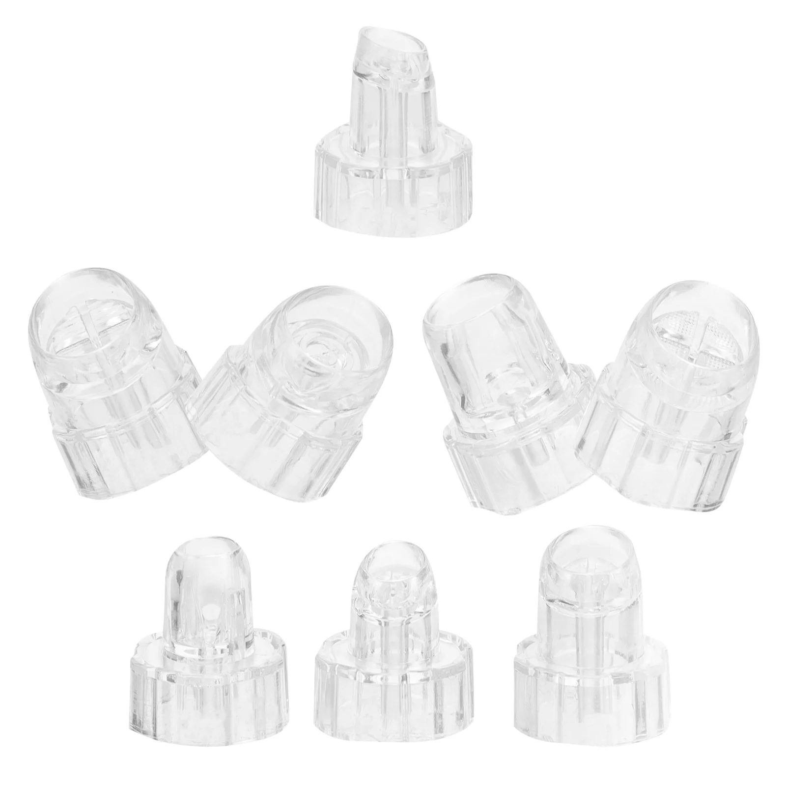 8 Pcs Small Bubble Tip Hydro Facial Machine Accessories Hydro- Cleansing Tips for Applicator Replacement Water Oxygen Apron