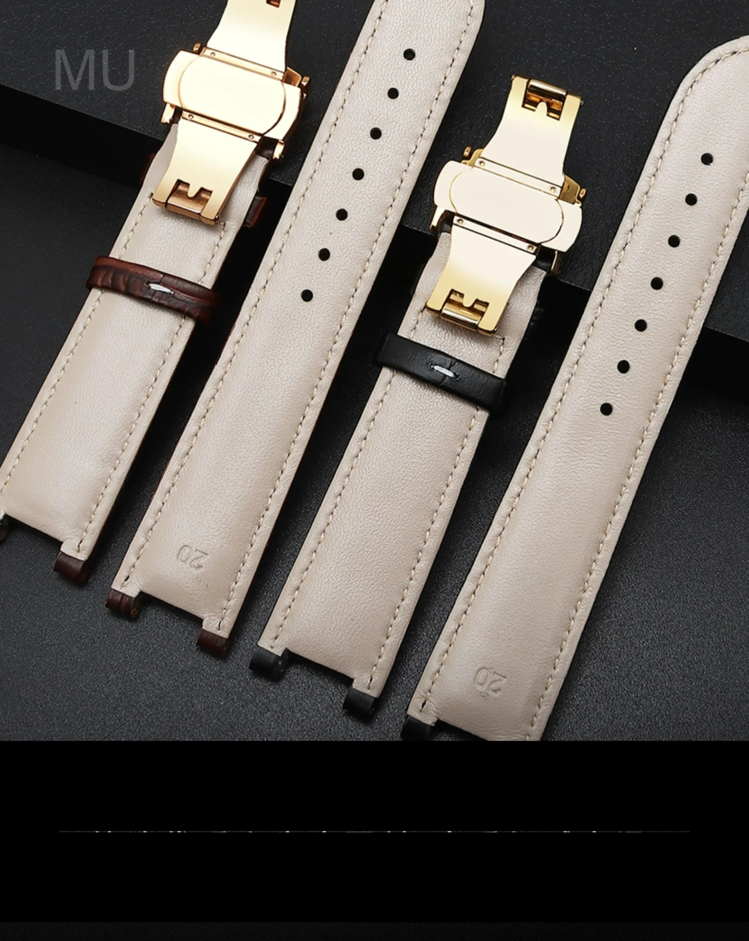 For GC Gucci Guess Ya133309 GC1333 GC1335 YA1332 Soft Comfortable Sweatproof Calf Leather Watchbands 20x11 22x13mm