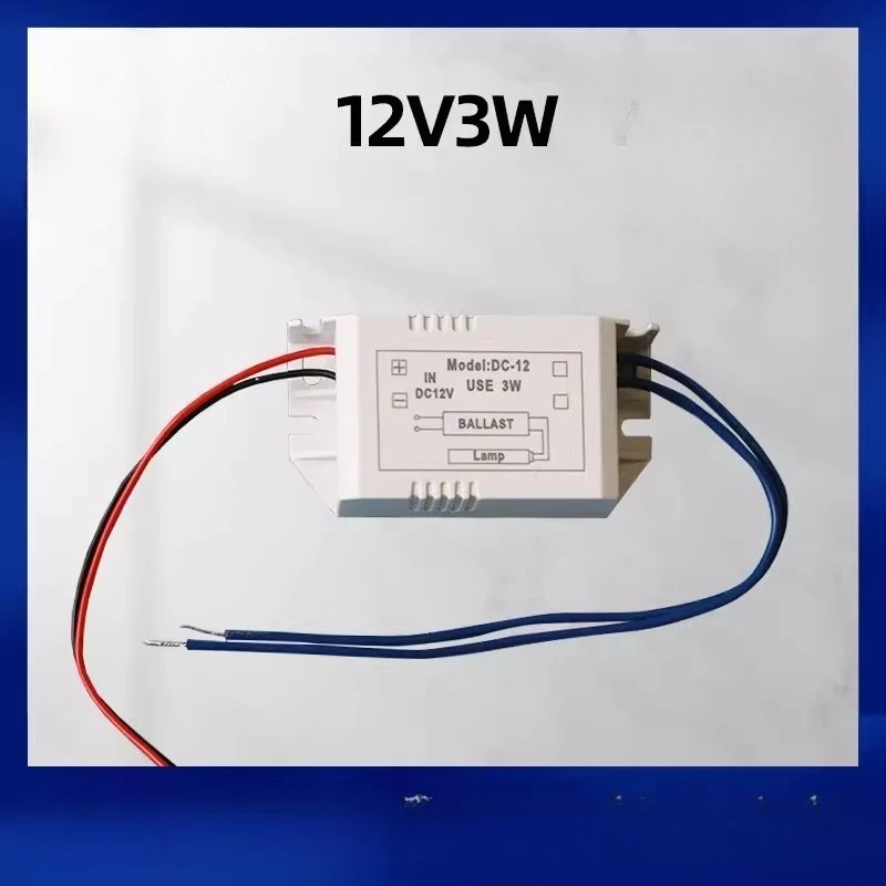 

Самобалающаяся лампа для ультрафиолетовой стерилизации 10 В 3 Вт, сушильная стойка для стерилизации, инвертор постоянного тока 12 В, УФ-электронный балласт