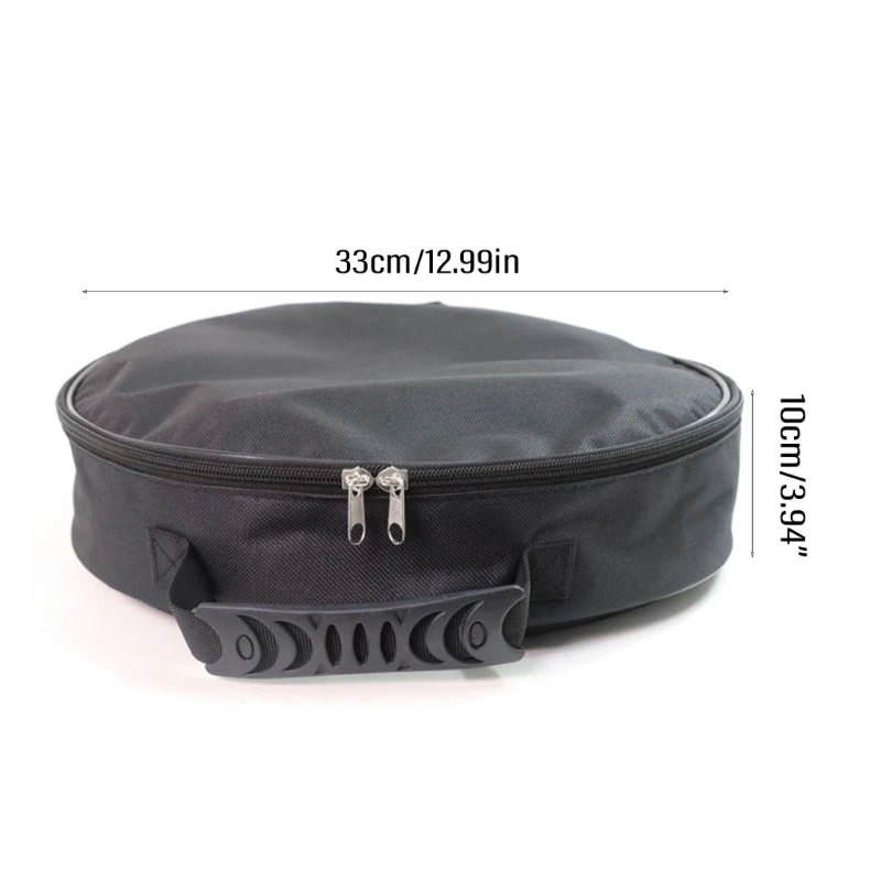 Car Charging Cable Storage Carry Bag For Electric Vehicle 36x10cm
