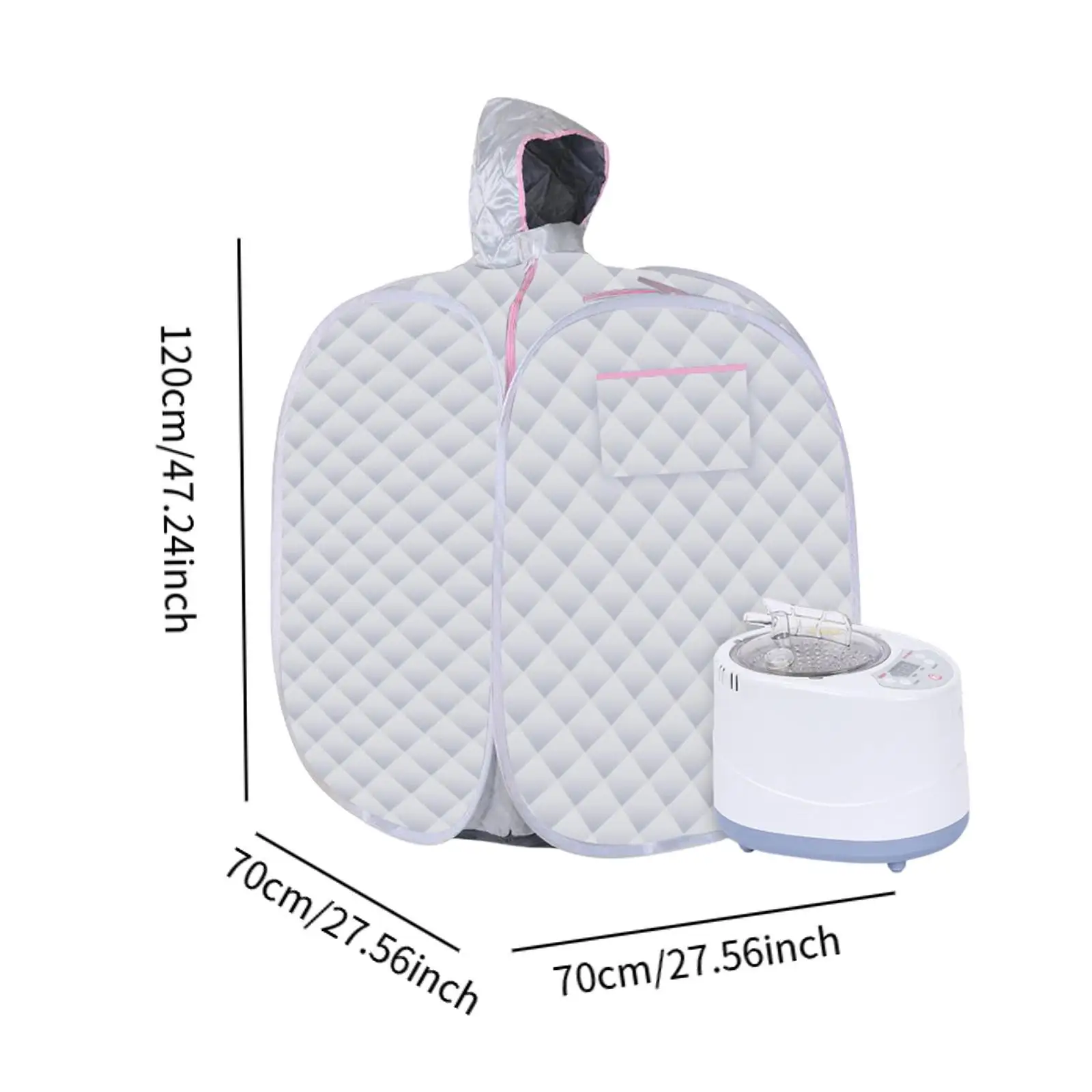 Home Sauna Tent for Full Body Use with Customizable Settings