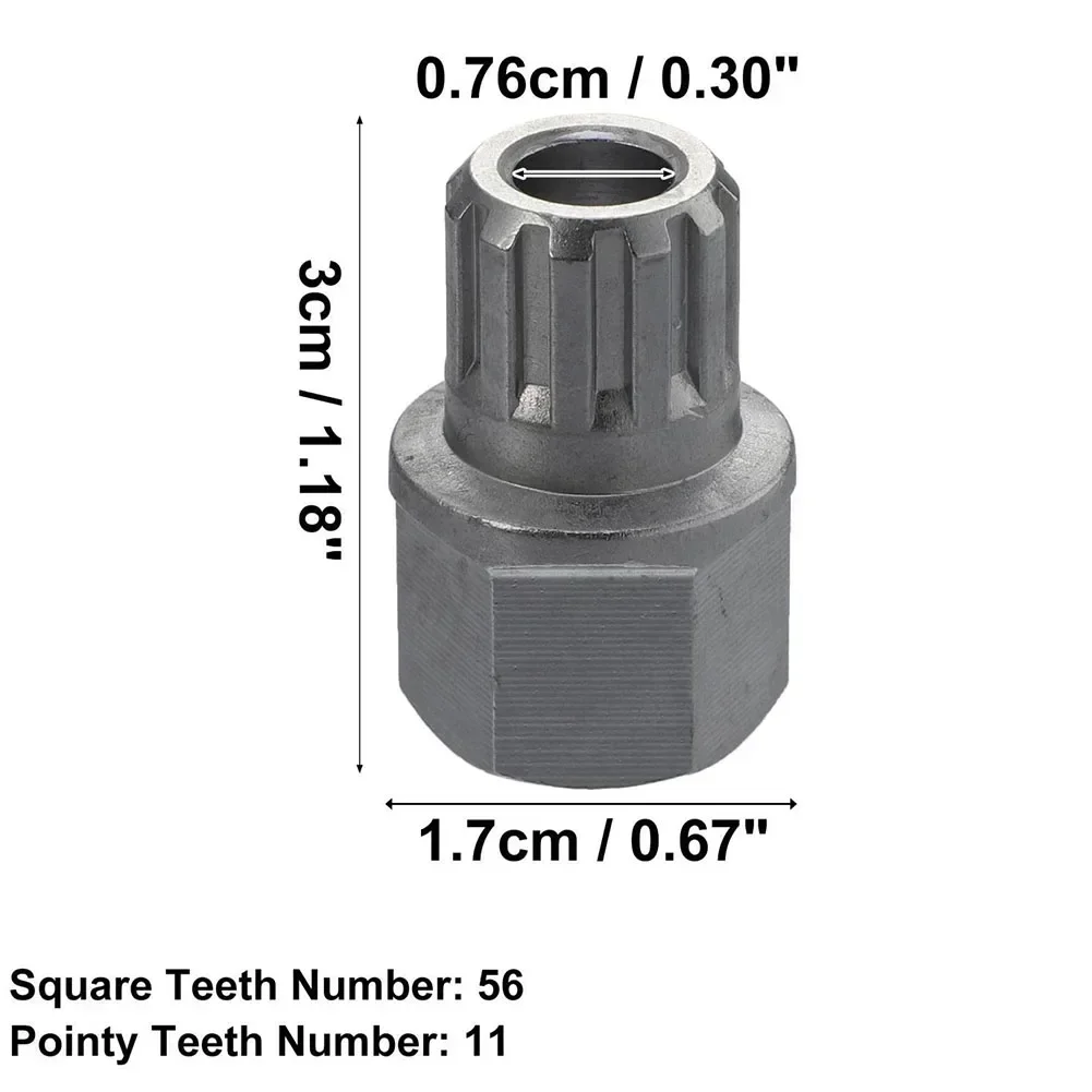 Car Wheel Lock Lug Nut Anti Theft For Passat For Golf 11 Teeth Number: 56 Tire Wheel Lock Anti-Theft Screw Lug Nut Bolt