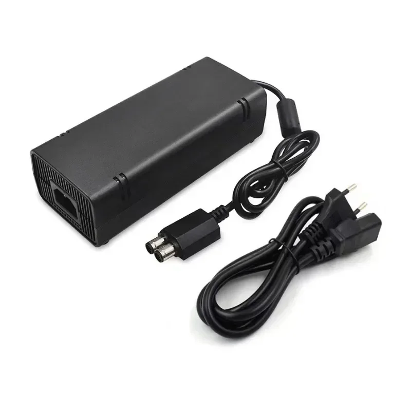 Adaptador de alimentação CA com cabo de carregamento, adaptador universal do carregador, XBOX 360 Slim Host, 100-240V