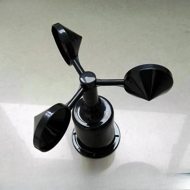 1pc Wind vane 3 cup anemometer 12v analog output anemometer ultrasonic wind speed sensor