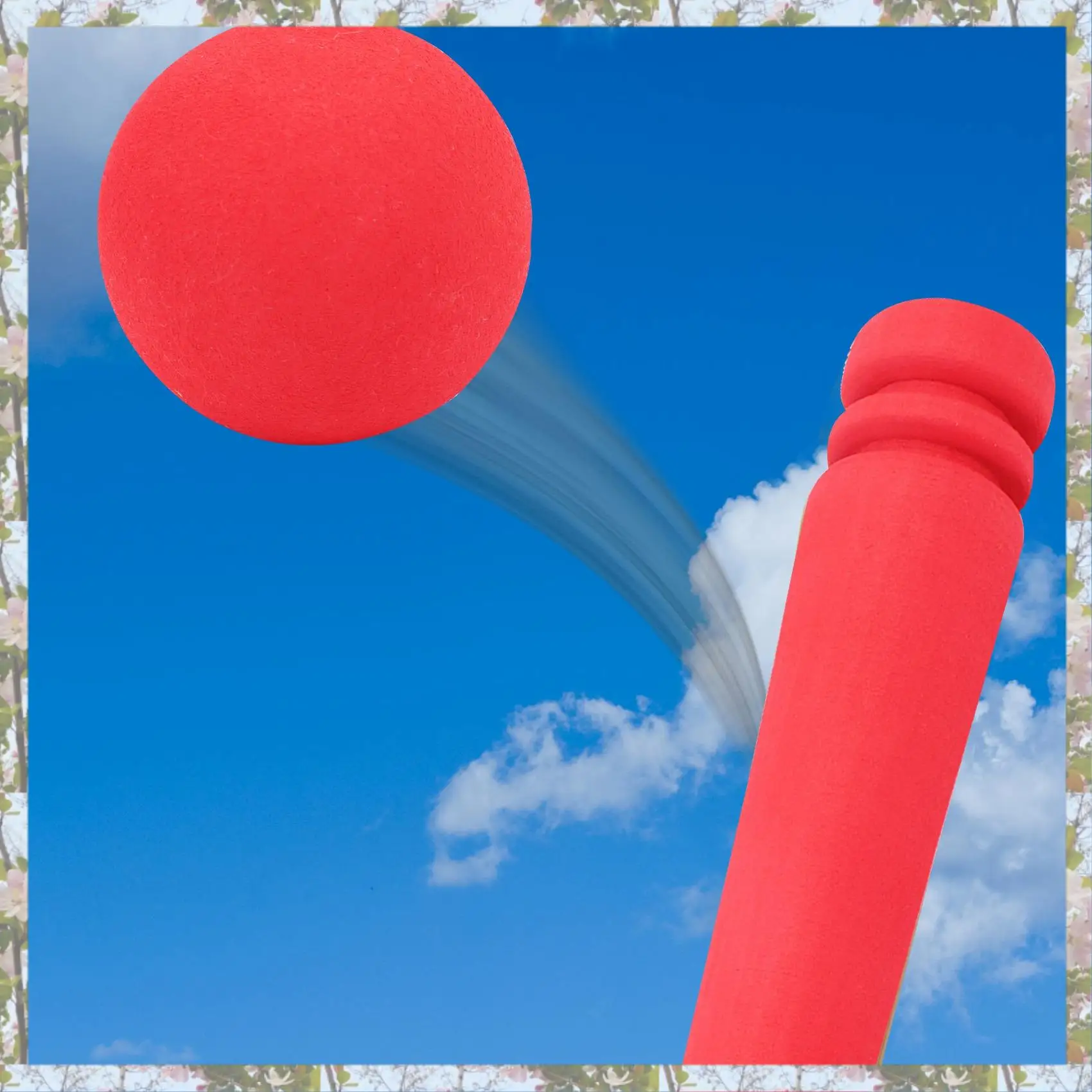 

Eco-Friendly-Foam Baseball Bat With Baseball Set For Children Age 3 To 5 Years Old