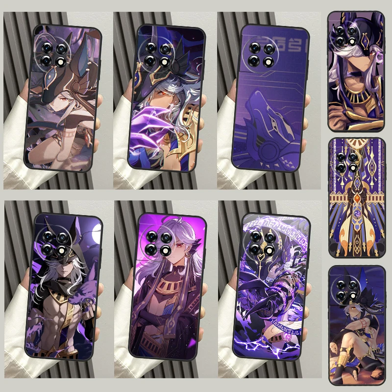 Genshin Impact Cyno Case For OnePlus Nord CE 2 Lite 2T N10 N20 Cover For OnePlus 11 10 9 Ace Pro 8T 9R 10T 9RT