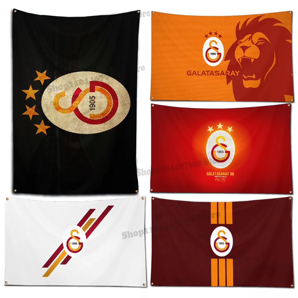 Football Game FC G-galatasarays-S Flag Funny Flags Room Decor Home & Garden Wall Flag Workshop Flags for Rooms Outdoor