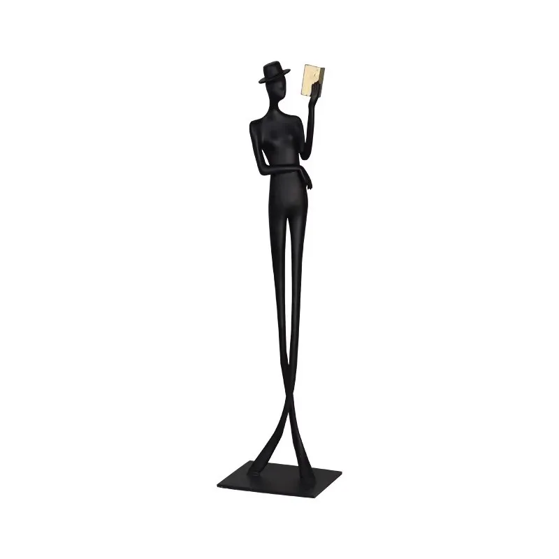 Abstract figures, readers, long-legged sculptures, ornaments, model rooms, hotel TV cabinets, living rooms, entryways