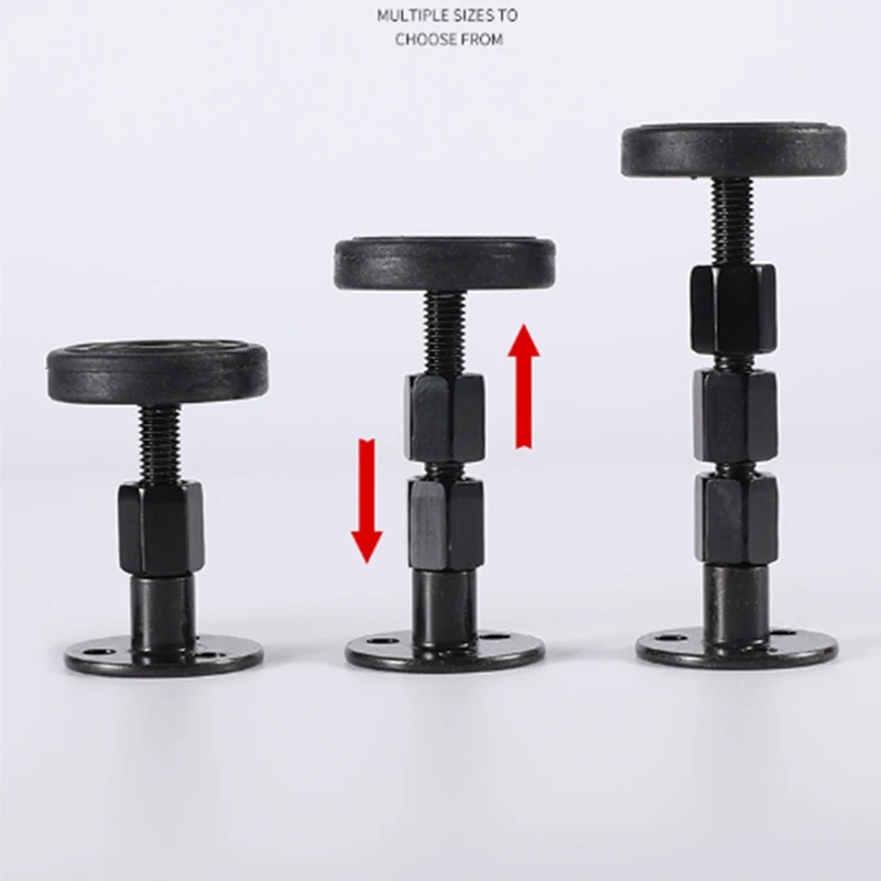 4PCS Headboard Stoppers, Adjustable Threaded Bed Frame Anti-Shake Tool, Bed Shake Support Stabilizer