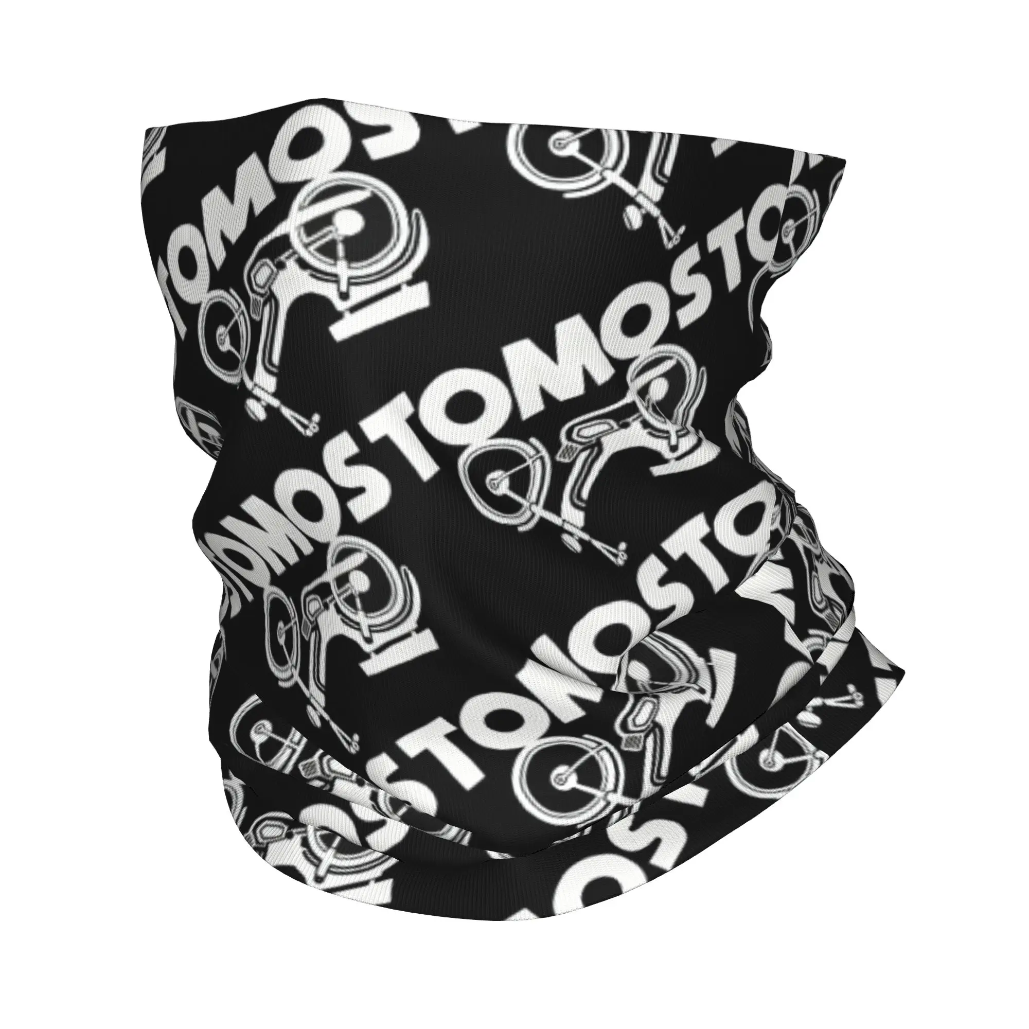 Custom T-Tomoes Motor Hot Bandana Winter Neck Warmer Men Windproof Wrap Face Scarf for Hiking Sport Gaiter Headband
