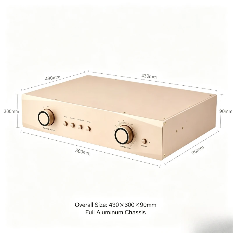 FM266 MK2 Fully Balanced Preamplifier, FM-Inspired Reference Circuit, Swiss High-End Audio Pre Amp for Audiophile System