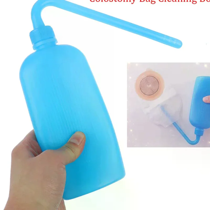 

300 мл чистящий мешок для колостомы женской гигиены, пластиковые бутылочки для мытья, мешочки для стомы