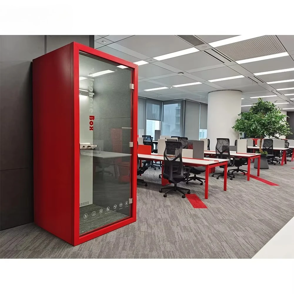 

Modern Office Furniture Home Pod Portable Studio Work Sound Proof Mobile Soundproof Single Person Office Pods