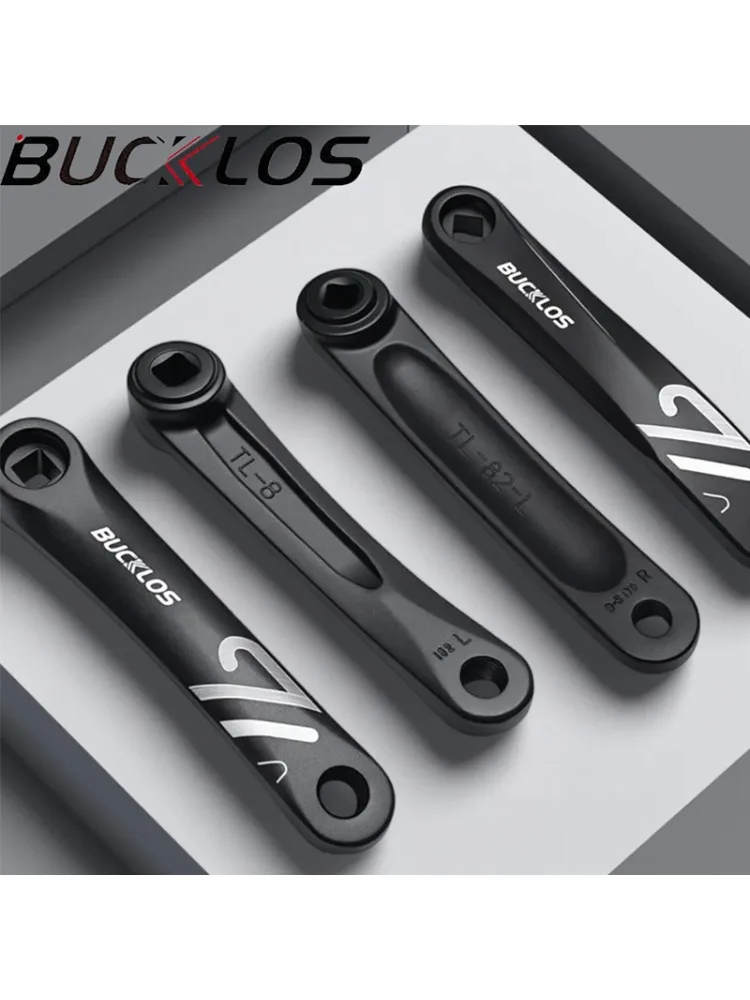 AliExpress BUCKLOS 152/170/175MM Bicycle Left Crank Arm Square/Diamond/Spline Left Hand Crank Set for E-bikes Indoor Crankset Arms Cycling Tool