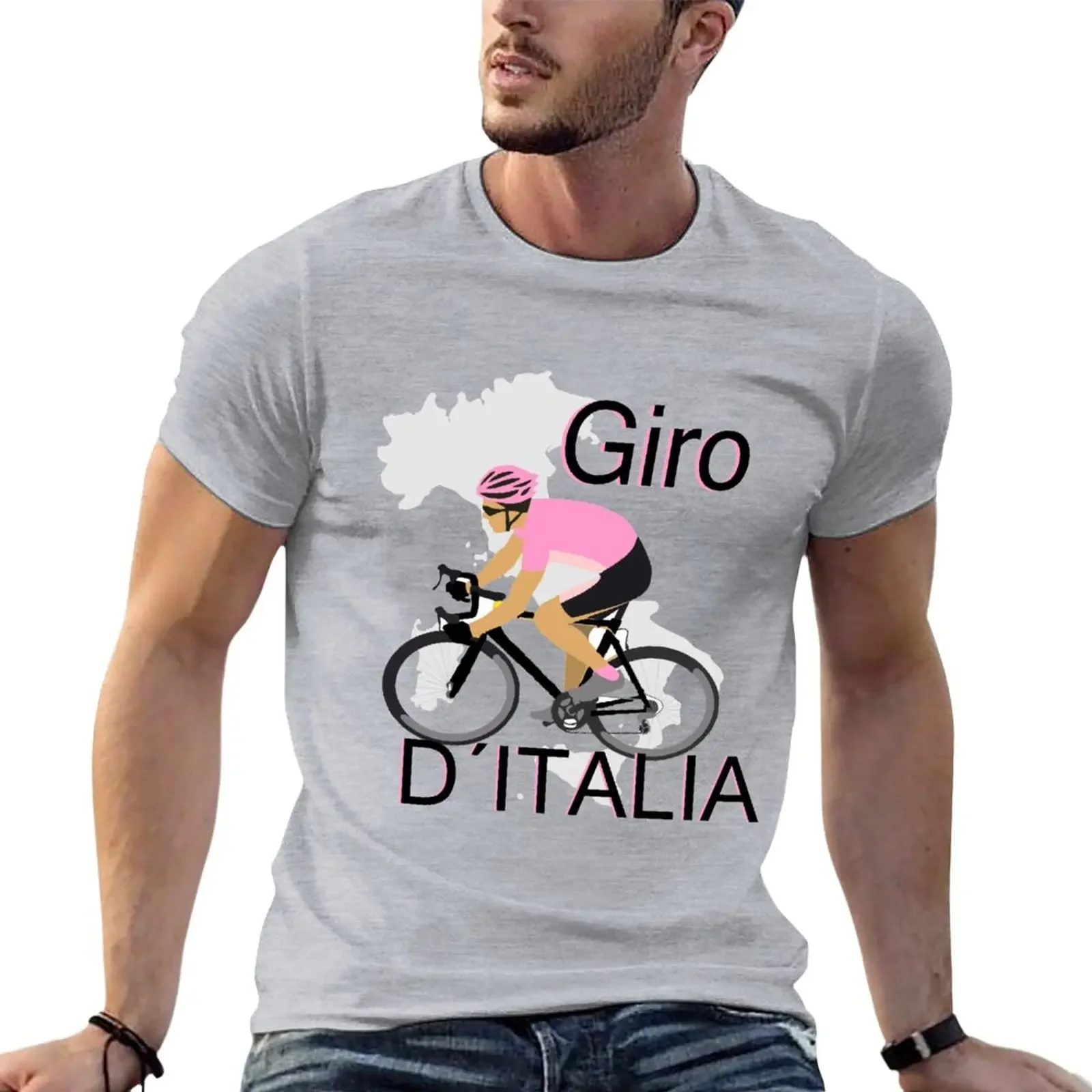 New Giro Ditalia T-Shir graphic  shirs Blouse kawaii clohes  shirs for men coon