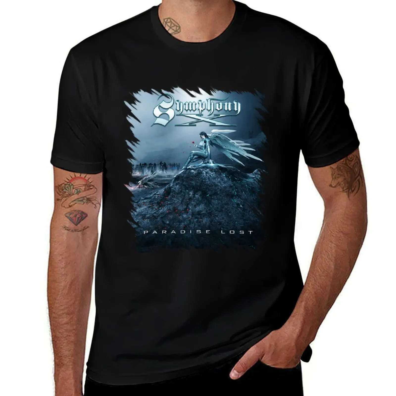 Symphony X Paradise Lost Pullover Sweatshirt T-Shirt Summer Fashion Casual Tee Shirt T-Shirt