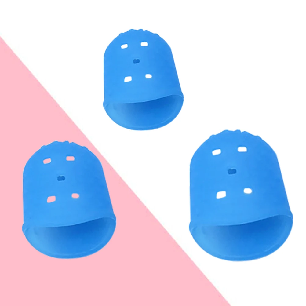 9Pcs Fingertip Protector Non-Slip Breathable Finger Tips Protection for Counting Sorting Filing Collating and Guitar Playing