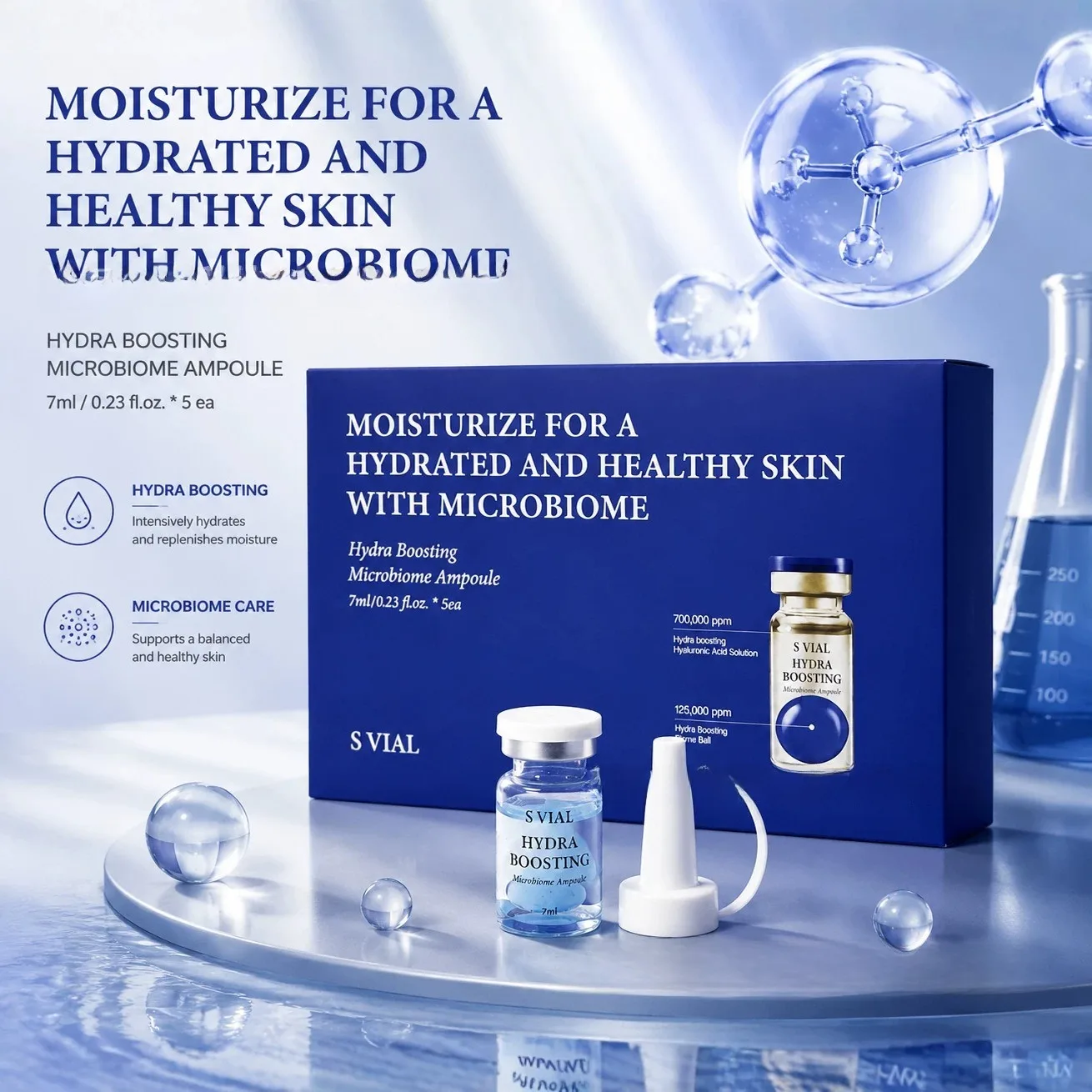 Hydra Boosting Age-defying Serum Facial Hydrating Serum Skin Firming and Brightening Microneedle Defy Wrinkles Skin Care