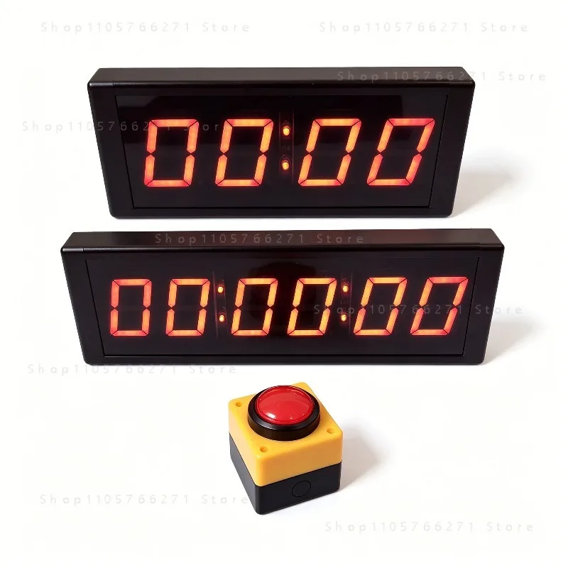 Popular Game Challenge 4 Digit 6 Digit  LED Digital Display 10 Seconds Challenge Timer