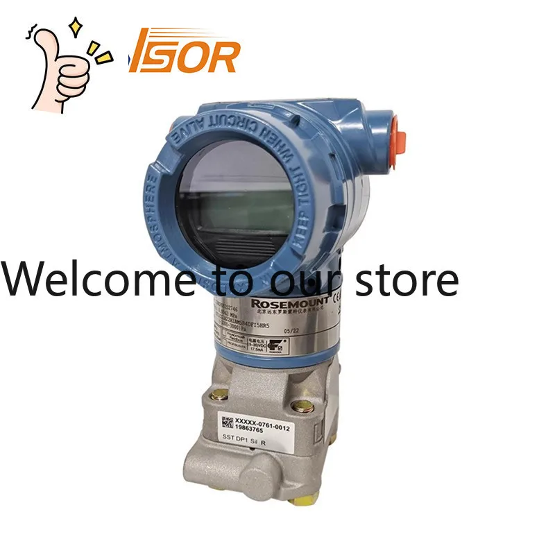 ROSEMOUNT Differential Pressure Sensor 3051CG1A22A1AM5B4DFI5HR5 ± 3000PA 4-20mA