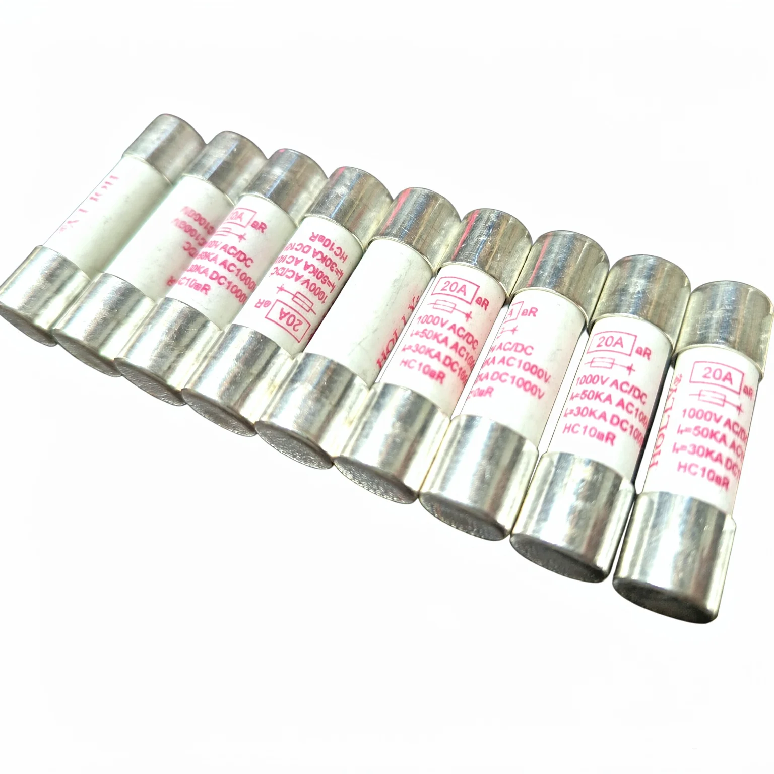 1/5/10pcs HC10aR 10X38MM 32A 30A 25A 20A 15A 12A 11A 10A 8A 6A 5A 4A 500MA 630MA 400MA 690V FUSES New original stock 1000V 500V