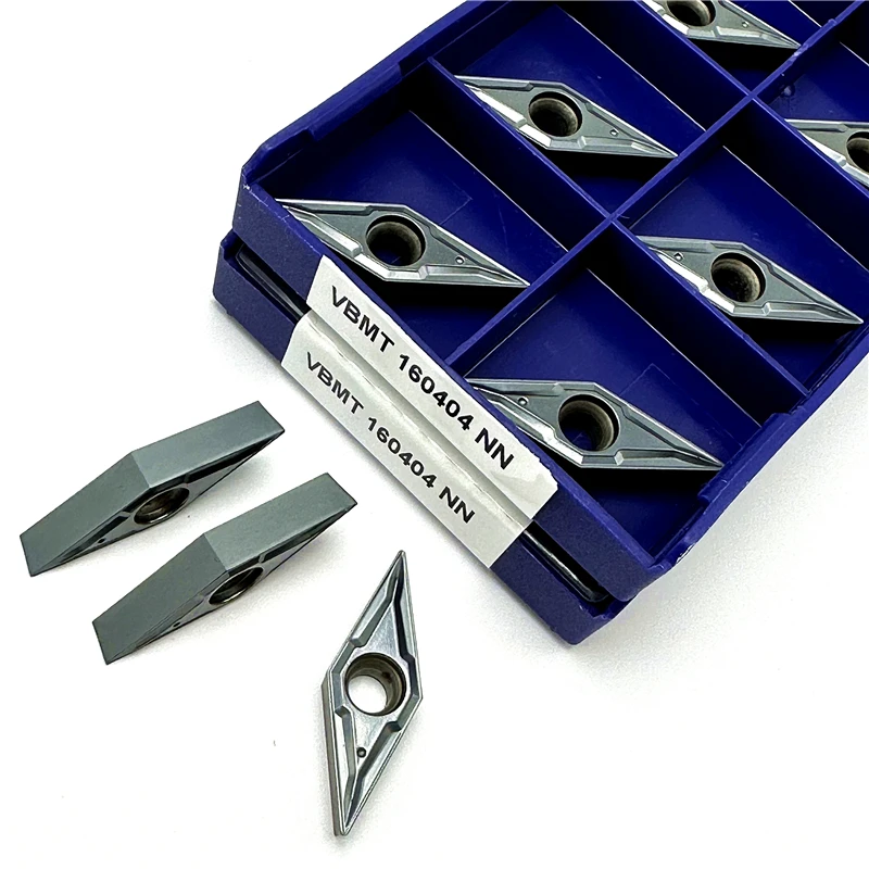 VBMT160404 VBMT160408 NN LT10 External Turning Tool high quality   Carbide Insert For Steel processing Metal Cutting lathe tools