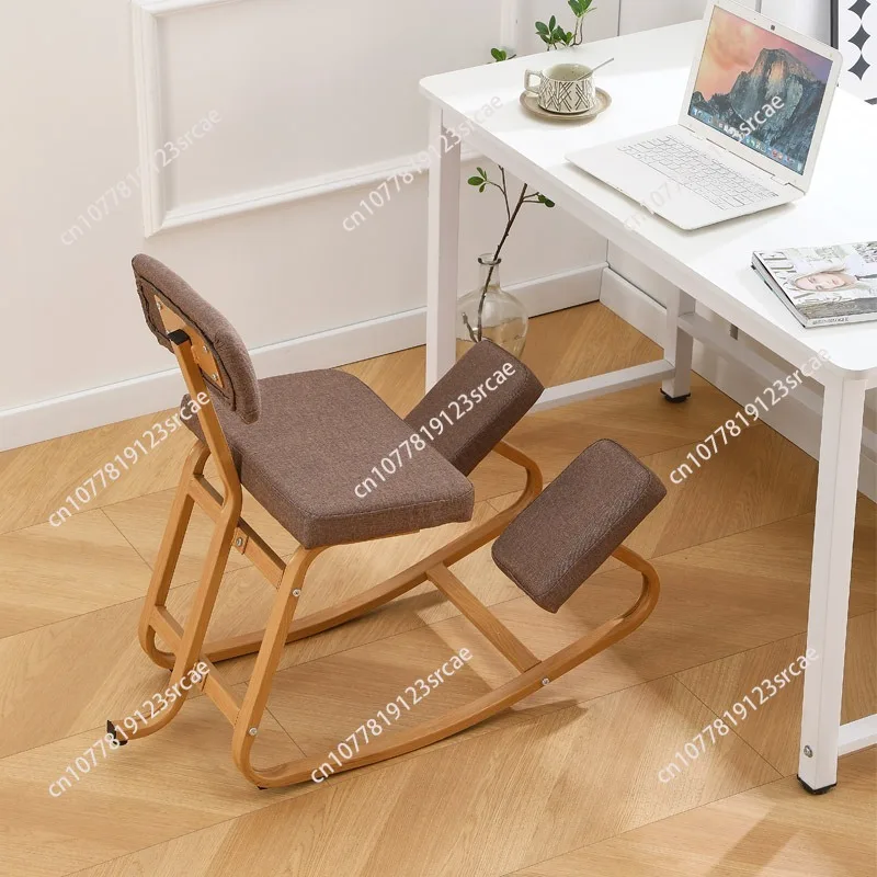 Children's computer chair Home office chair Ergonomics Lazy anti-hunchback anti-myopia Student kneeling