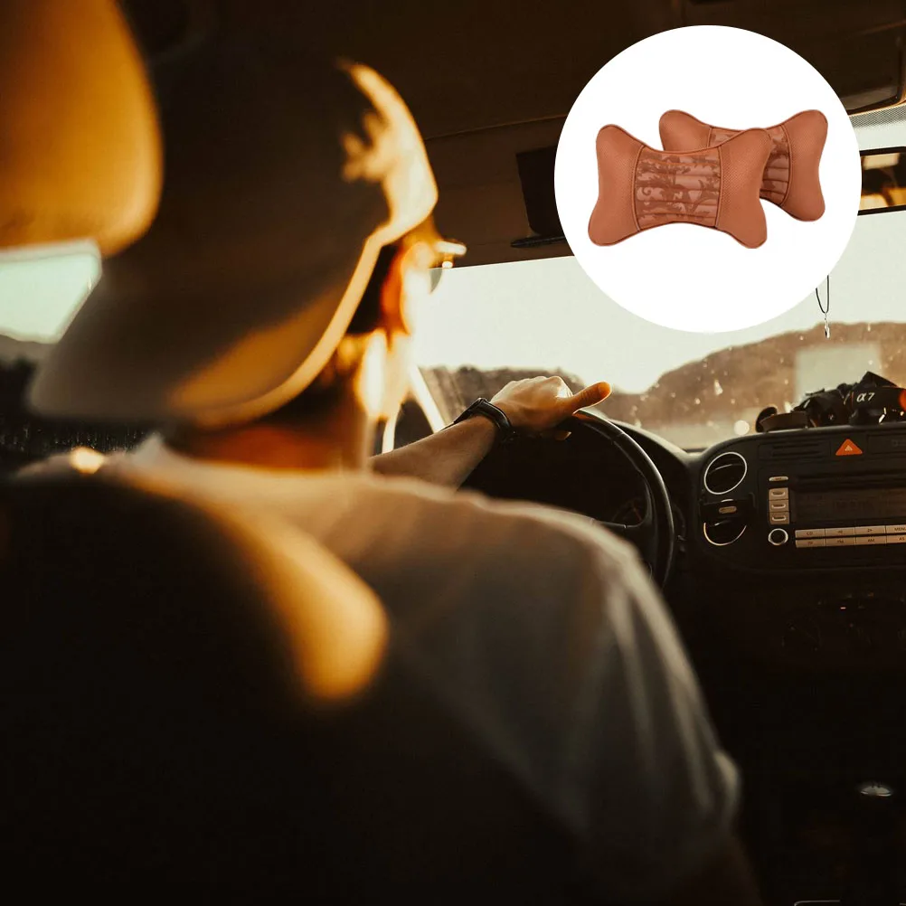 

U Shaped Neck Pillow Car Seat Headrest Driving Cushion Travel Support Pad Universal Practical