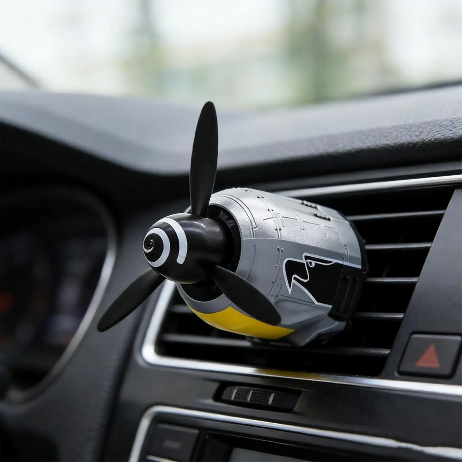 Car Air Freshener Vent Clip Aircraft Shape Aromatherapy Eagle Pattern Car Vent Diffuser Decoration for Kitchen Home Interior