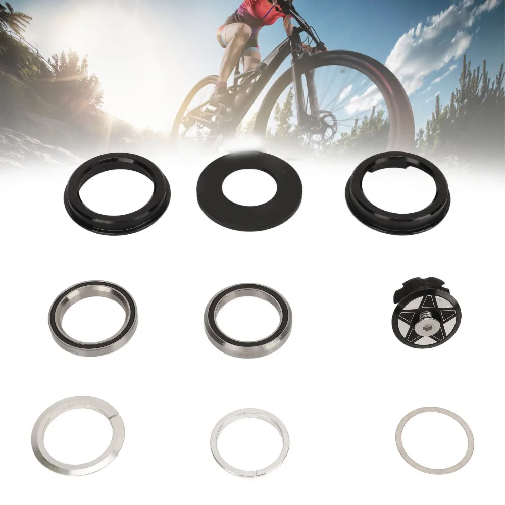 aluminum-alloy-bike-bearing-headset-bicycle-headset-for-497mm-straight-steerer-frame-with-15-inch-tapered-steerer-front-fork