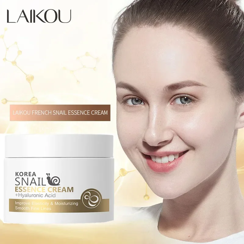 Snail Anti-aging Cream Collagen Repair Face Damaged Day Cream Lift Firm Smooth Bright Whitening Moisturizing Nourish Skin Care