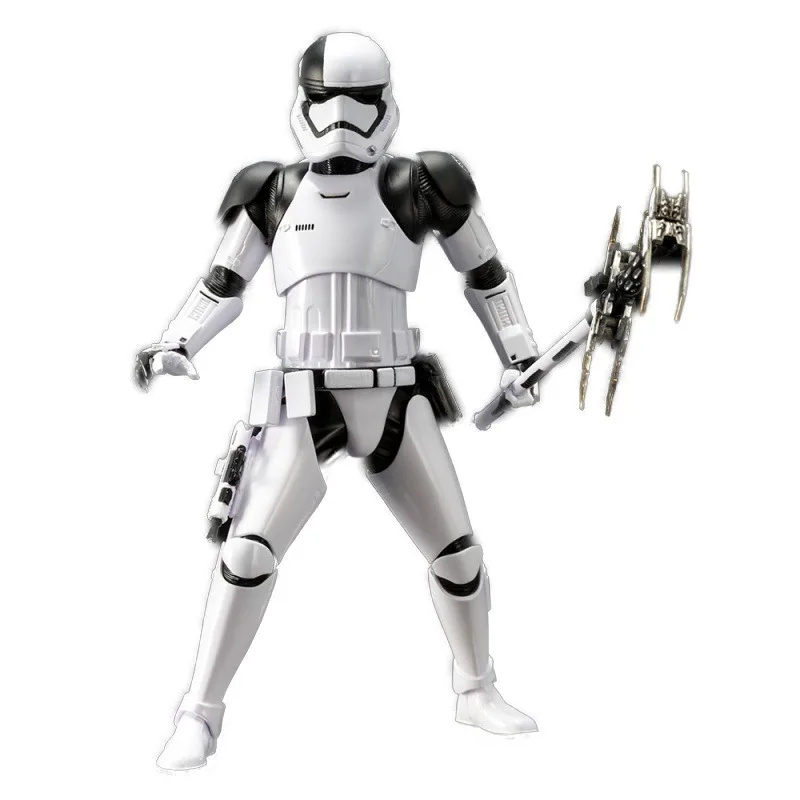 In Stock Original Kotobukiya SW141 ARTFX STAR WARS FIRST ORDER STORMTROOPER EXECUTIONER Model Animation Character Action Toy