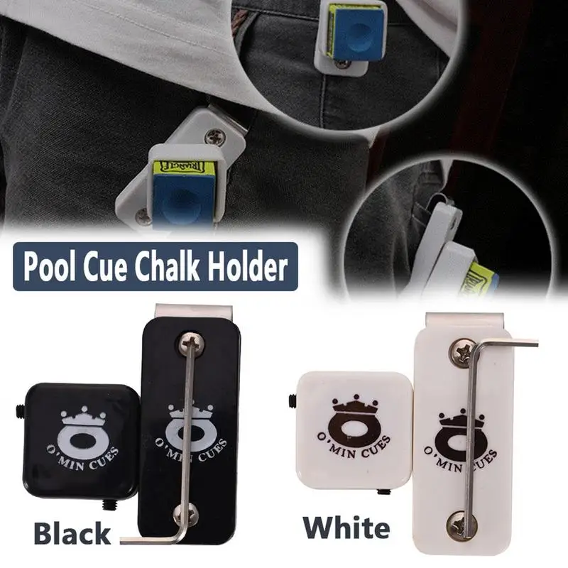 Billiard Magnetic Chalk Holder Portable Chalk Case with Wrench Pool Cue Snooker Accessories Practical Tool Billiard Accessories