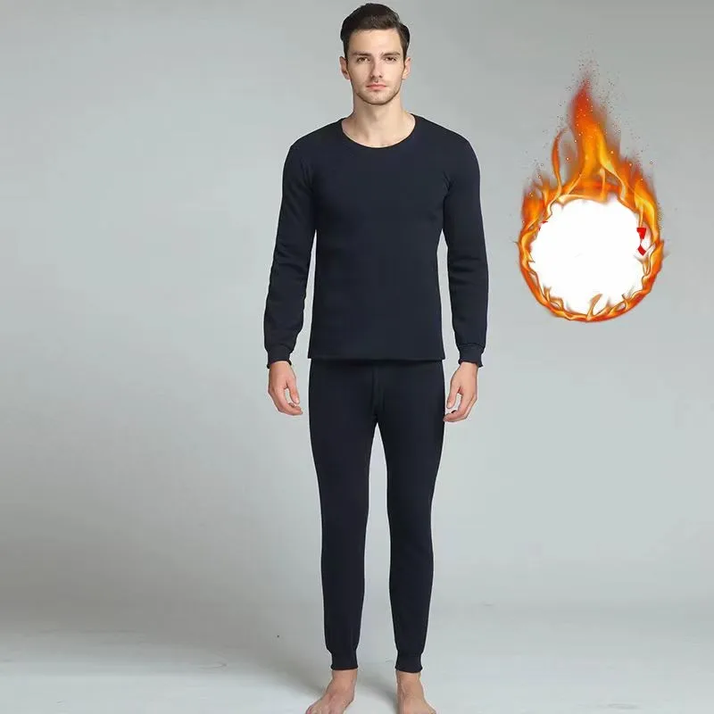 Winter Men\'s Thermal Underwear Long Johns For Male Winter Thick Thermo Underwear Clothes Sets Men Keep Warm Thick Thermal