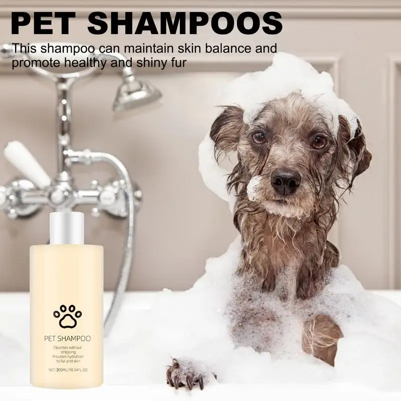 Natural Dog Shampoo Dog Shampoo Itchy Skin Relief 100ml Dog Body Wash Puppy Shampoo For Gentle Grooming Healthy Shiny Hair Easy