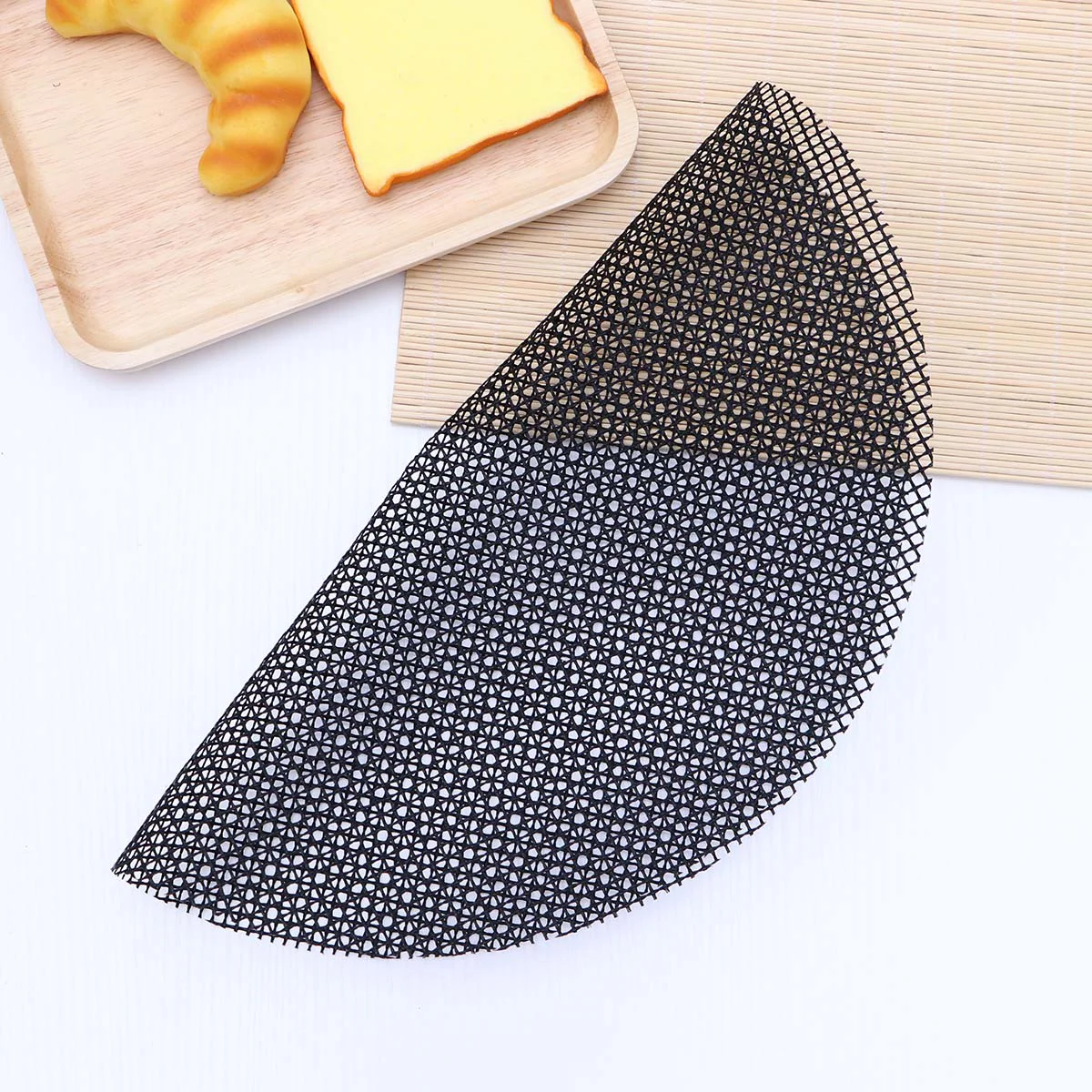 Barbecue Grill Mesh Mat Nonstick BBQ Mat Net Cook Grate Cover 40cm (Random Color) BBQ grill mesh non stick grill mesh