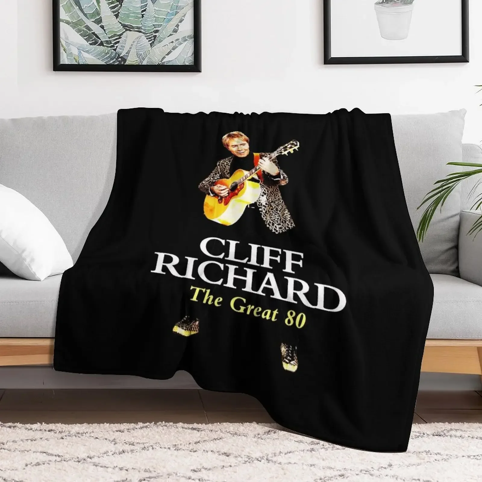 

Best Clear Design of American Legend Singer SongwriterActor Cliff Richard Throw Blanket christmas decoration Quilt Blankets