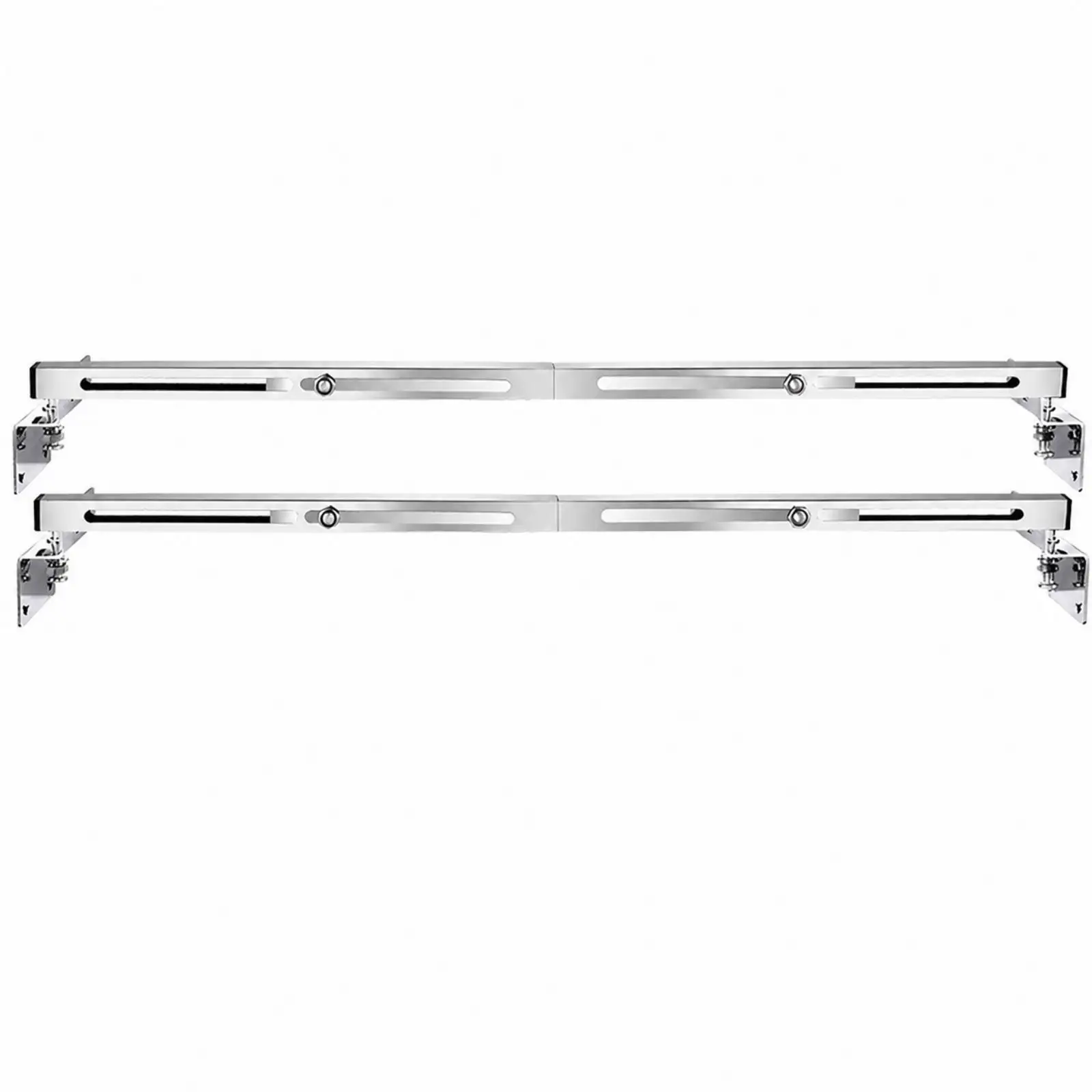 Stainless Steel Undermount Sink Support Rod Heavy Duty Telescopic Adjustable Reinforcement Bracket for Kitchen Sink Brace