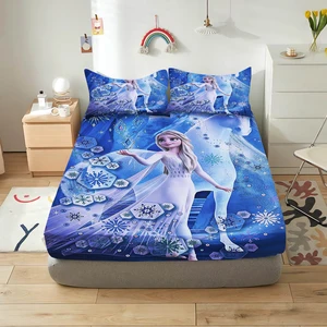 In Frozen in 2/3 chiếc Lençol Bed Set 100% trang trí anime polyester phù hợp cho trẻ em và người lớn 10 Bán hàng chính Edredom Frozen Cover - №2