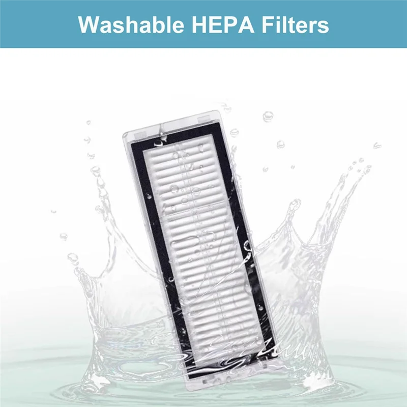 

Accessories For Dreame L20 Ultra Robot Vacuum Replacement Parts Includes Main Brush,Hepa Filters,Side Brushes,Mop Cloths