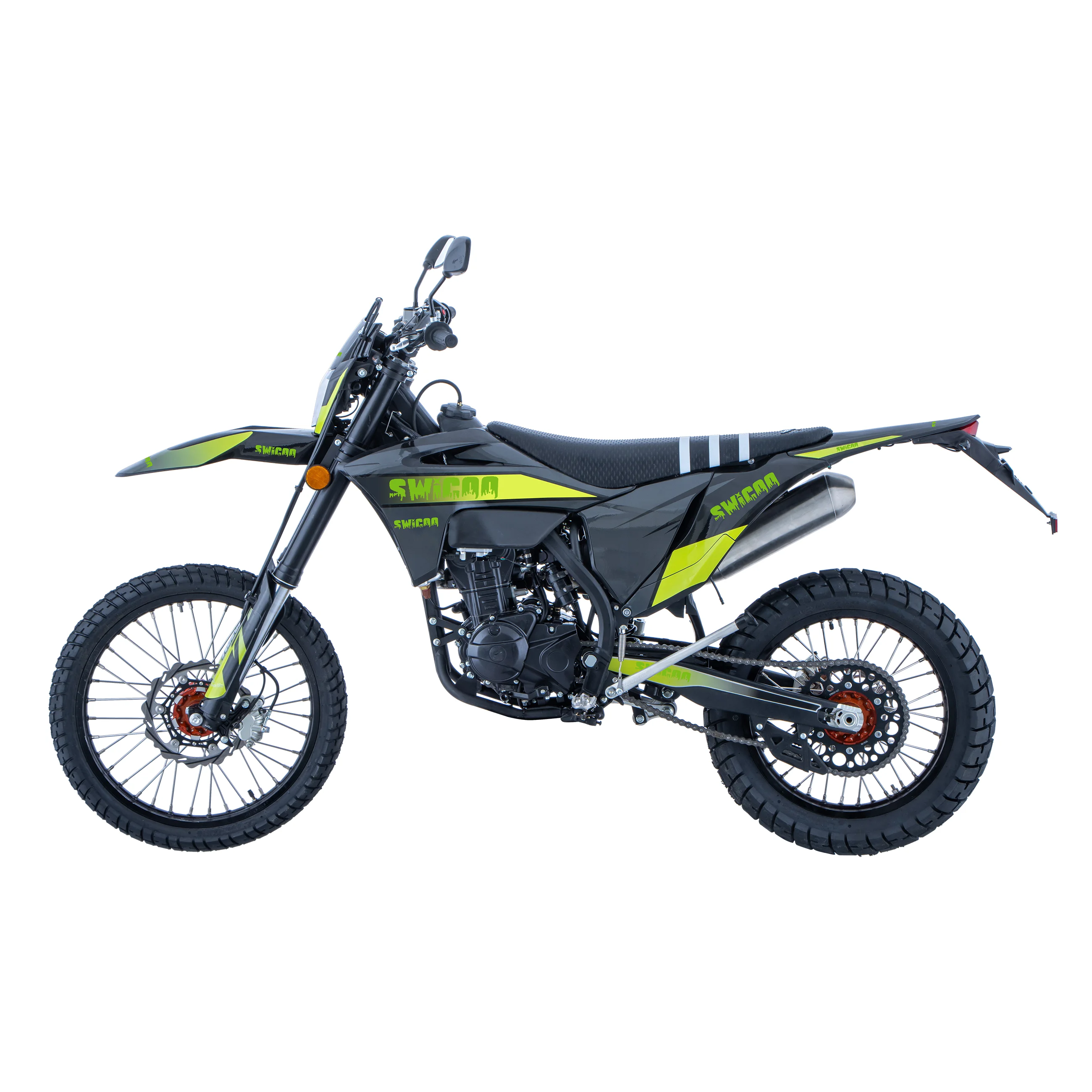 Mini MotoKids MotoSWICOO High Performance 125cc ZONGSHEN ZY 125 EFI Engine Dirt Bike Motocross 21/18 Tires Off Road MotorcycleLi