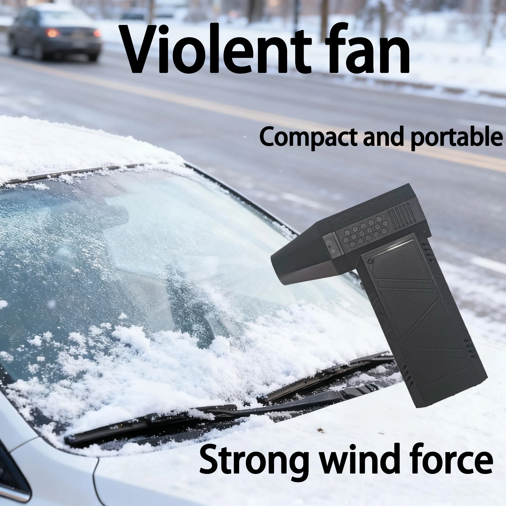 Violent Fan 200000RPM Powerful Air Blower Vacuum Dust Cleaner Type-C Charging Strong Winds 53m/s Brushless Turbo Jet Blower