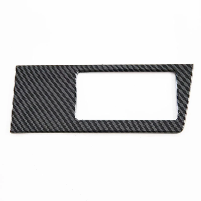 

For Toyota Yaris Ativ/Vios 2023 2024 RHD Car Headlight Control Switch Cover Trim Accessories ABS Carbon Fiber