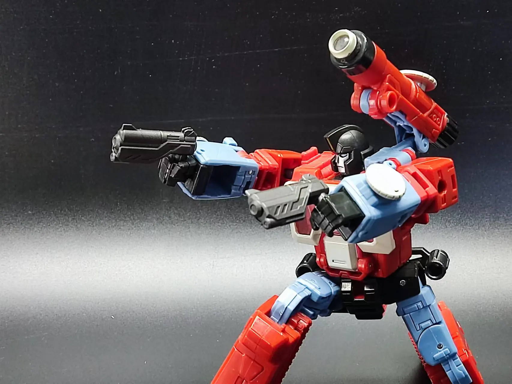 NOVO Kit Multipurpose Dual Gun Arma Upgrade para Transformação SS86 Perceptor Figuras de Ação Acessórios-BDT Studio