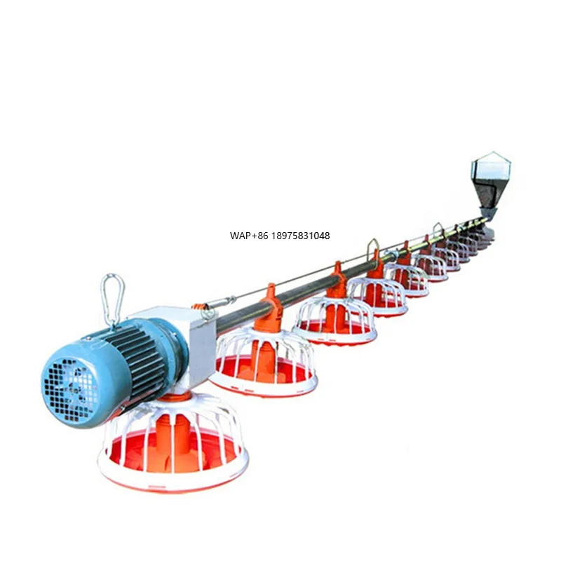 Poultry Equipment Automatic Advanced Chicken Poultry Feeder Pot Car Chicken Feeding Drinking Water System