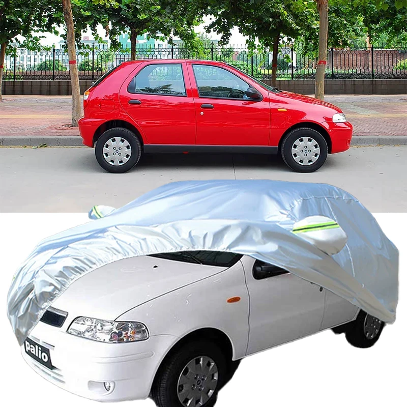 

Для Fiat Palio, уличные защитные чехлы для автомобиля, снежный чехол, солнцезащитный козырек, водонепроницаемый, пылезащитный, внешние автомобильные аксессуары