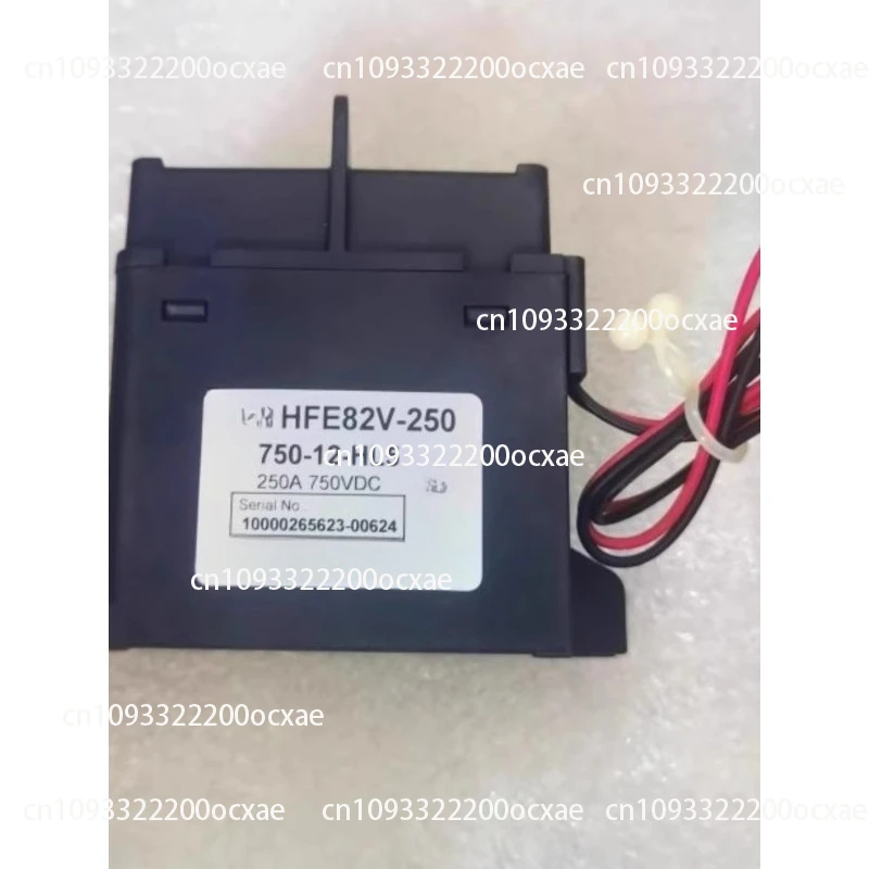 

New energy high quality high voltage DC contactor HFE82V-250 750-12-HL5 coil 12V contact 250A