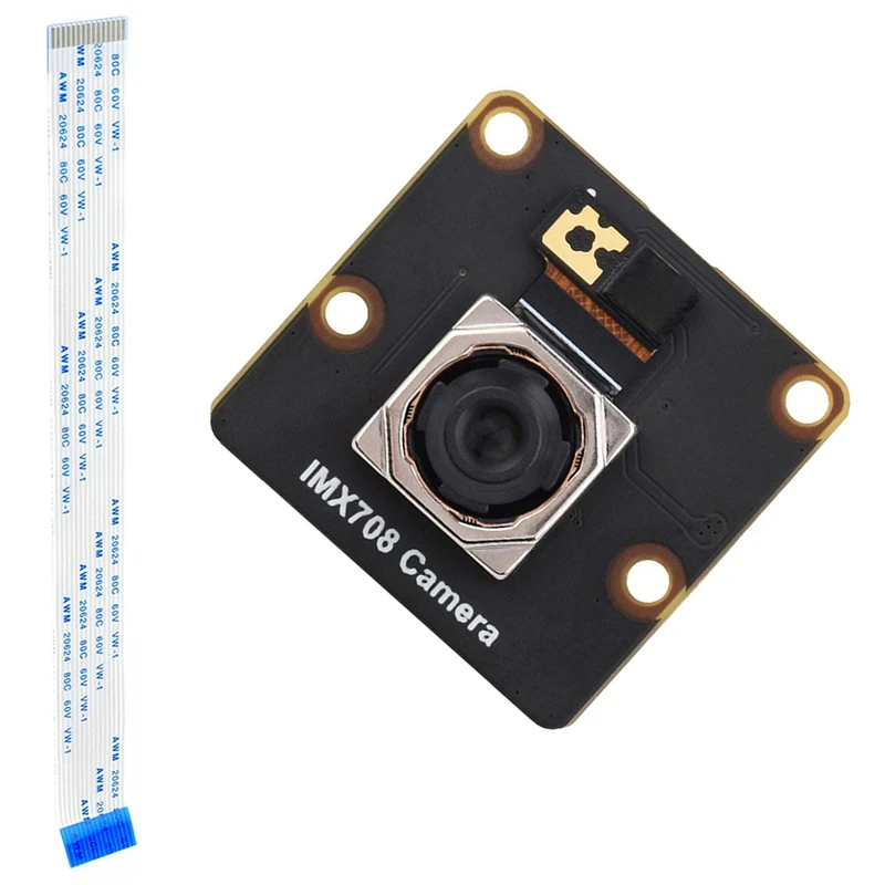 For Camera 12MP IMX708 Autofocus Camera Support HDR 75° FOV for 5 4B 3B+ 3B Zero-ABFT