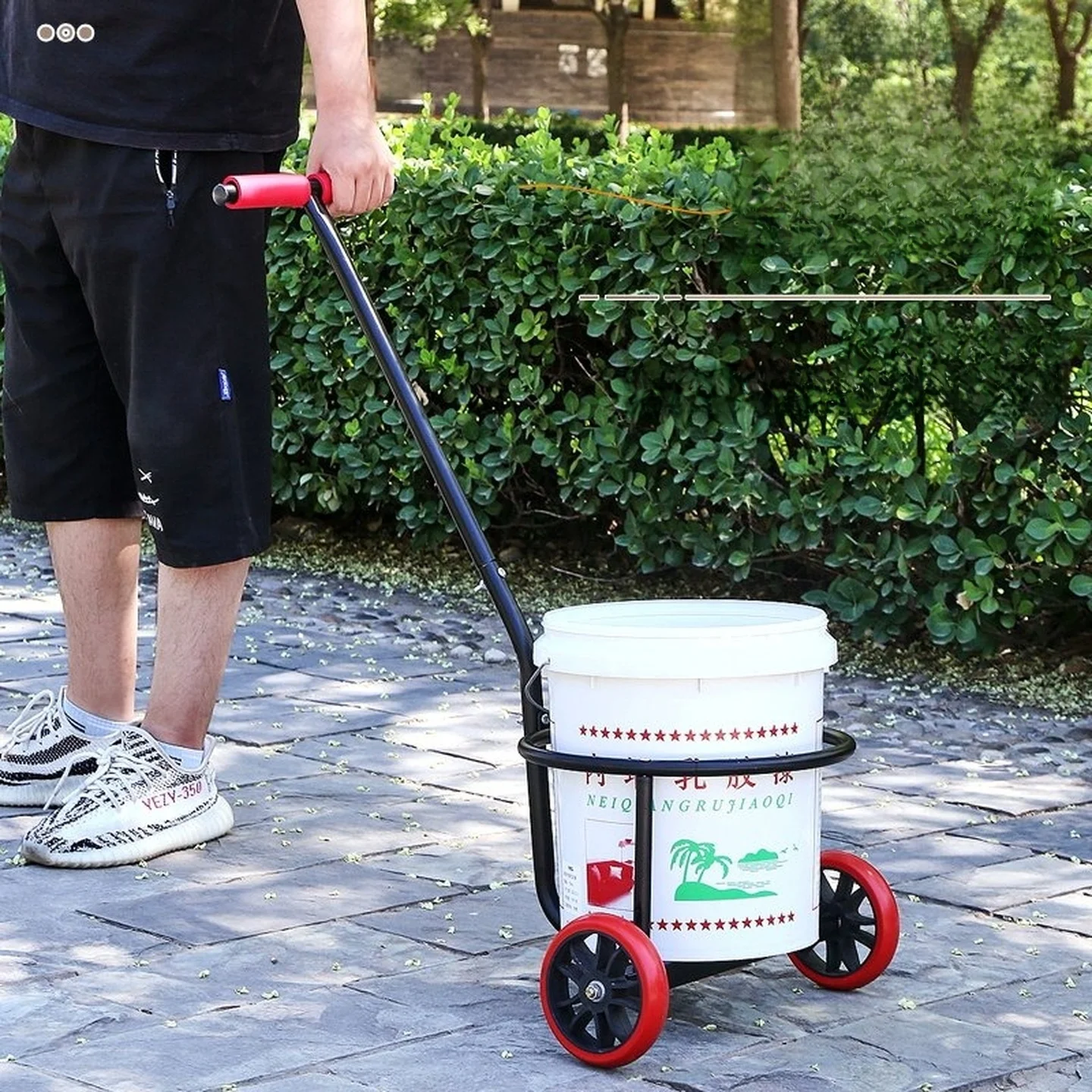 upgraded-silent-wheel-hand-pull-small-cart-waste-water-bucket-rural-household-garbage-transport-water-barrel-dumping-cart
