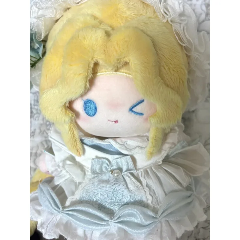 20cm 게임 아이덴티티 V 앨리스 드 로스 귀여운 플러시 인형 크리스마스 바디 플러시 장난감 코스프레 장식 생일 선물